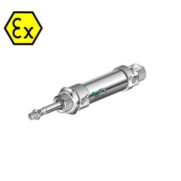 ATEX Cushioned pneumatic cylinders ISO 6432 XACM series