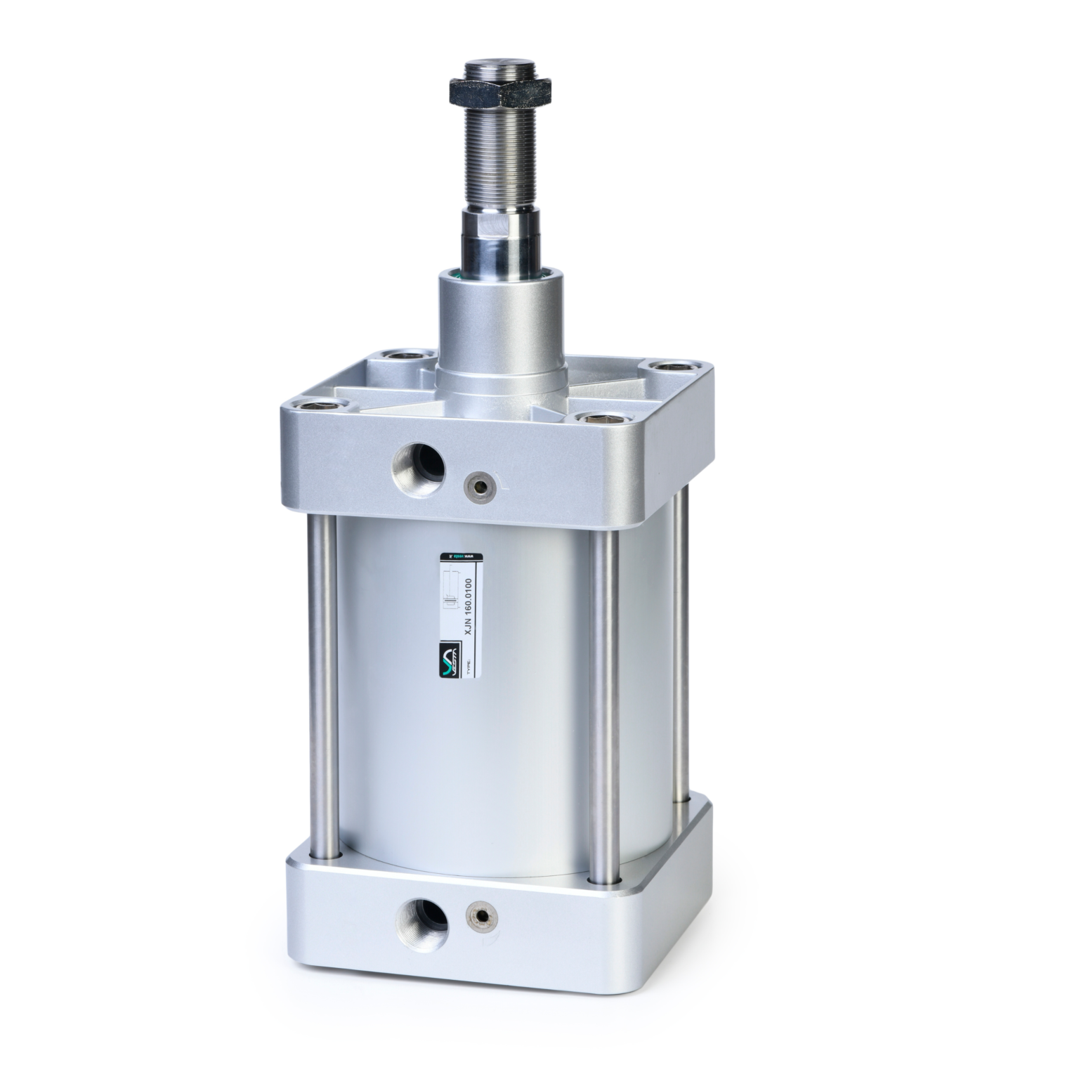 Cushioned pneumatic cylinders ISO 15552, tierods version XJN series